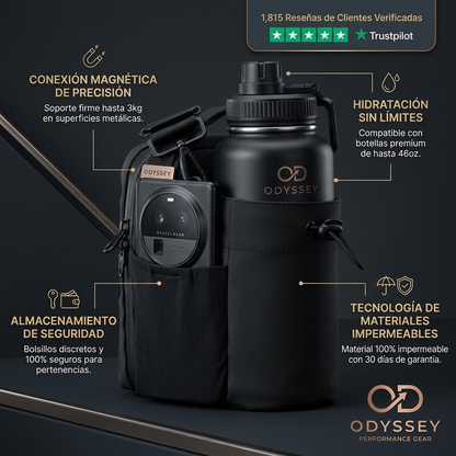 Bolso Magnético - Manos libres. Tus cosas seguras.